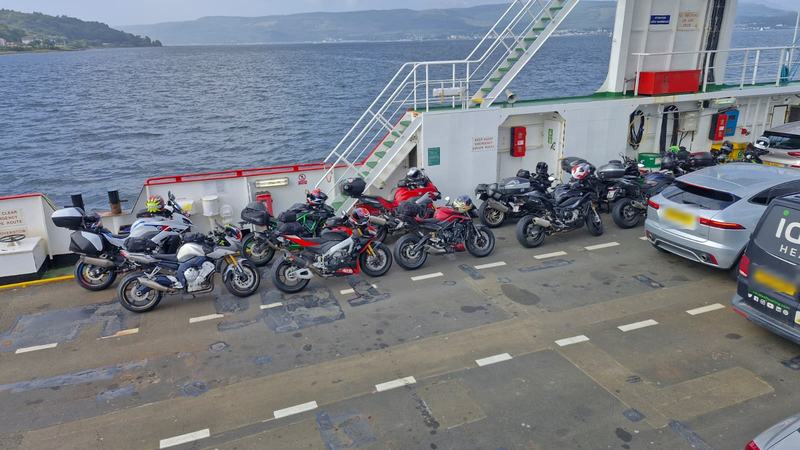 Across on the ferry