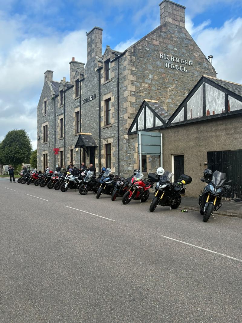 Pit stop at the Richmond Hotel