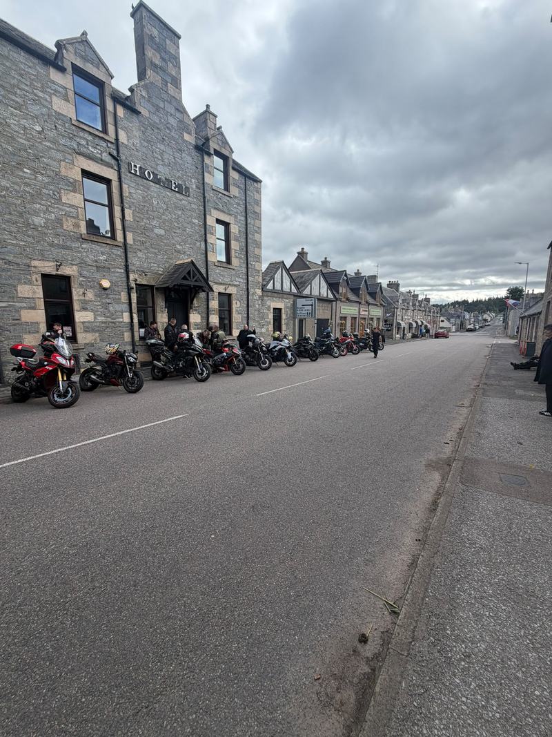 Bikes along the main street