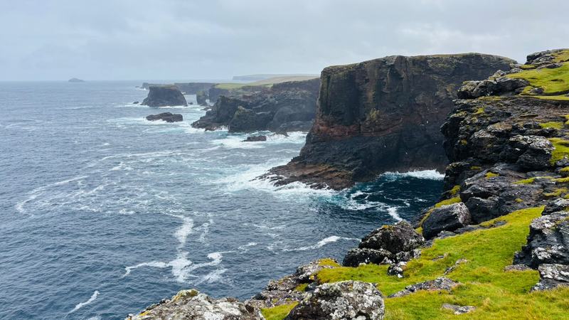 Sea cliffs